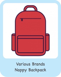Various brands Nappy Backpack